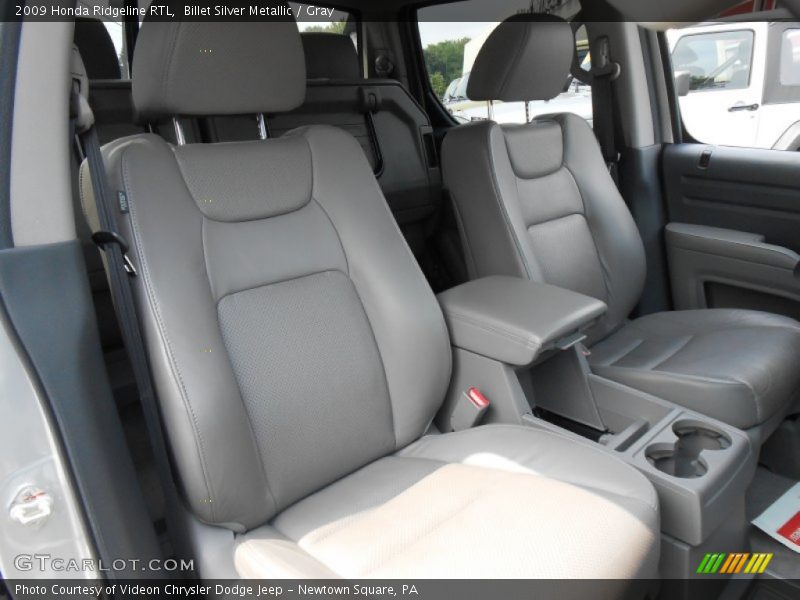 Billet Silver Metallic / Gray 2009 Honda Ridgeline RTL