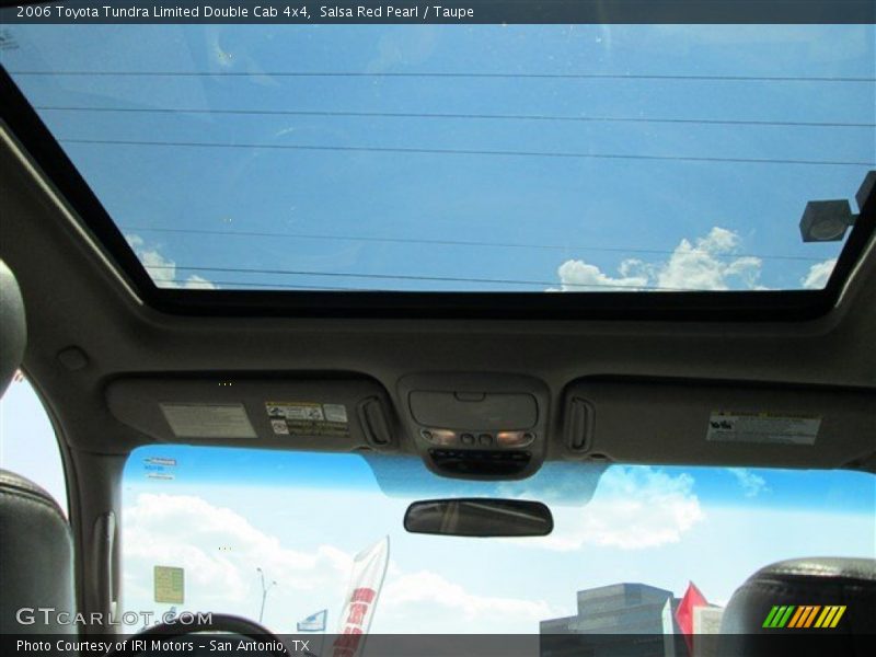 Salsa Red Pearl / Taupe 2006 Toyota Tundra Limited Double Cab 4x4