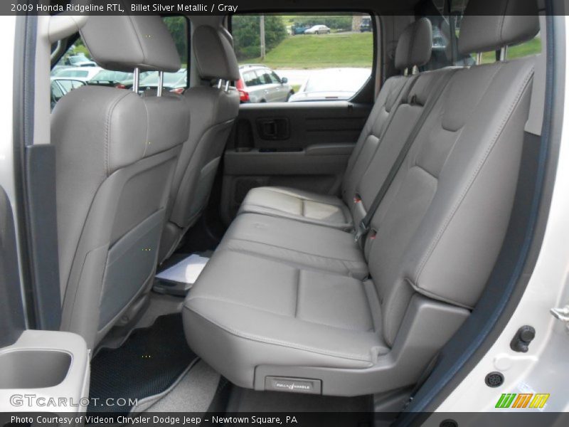 Billet Silver Metallic / Gray 2009 Honda Ridgeline RTL