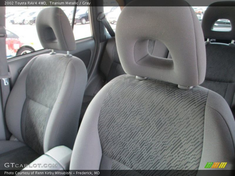 Titanium Metallic / Gray 2002 Toyota RAV4 4WD