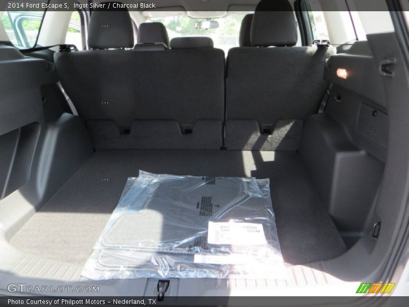 Ingot Silver / Charcoal Black 2014 Ford Escape S