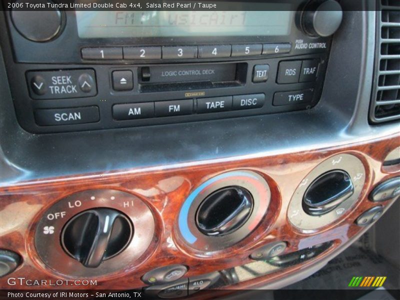 Salsa Red Pearl / Taupe 2006 Toyota Tundra Limited Double Cab 4x4