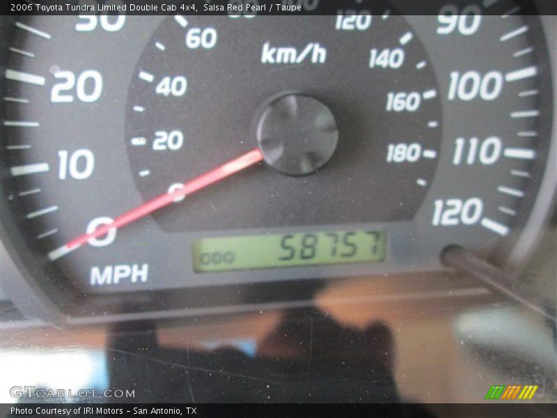 Salsa Red Pearl / Taupe 2006 Toyota Tundra Limited Double Cab 4x4