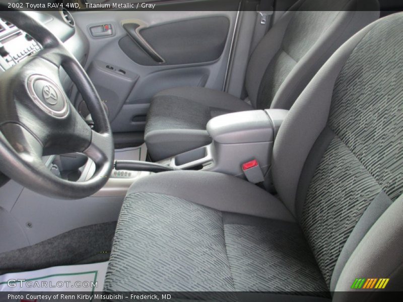 Titanium Metallic / Gray 2002 Toyota RAV4 4WD