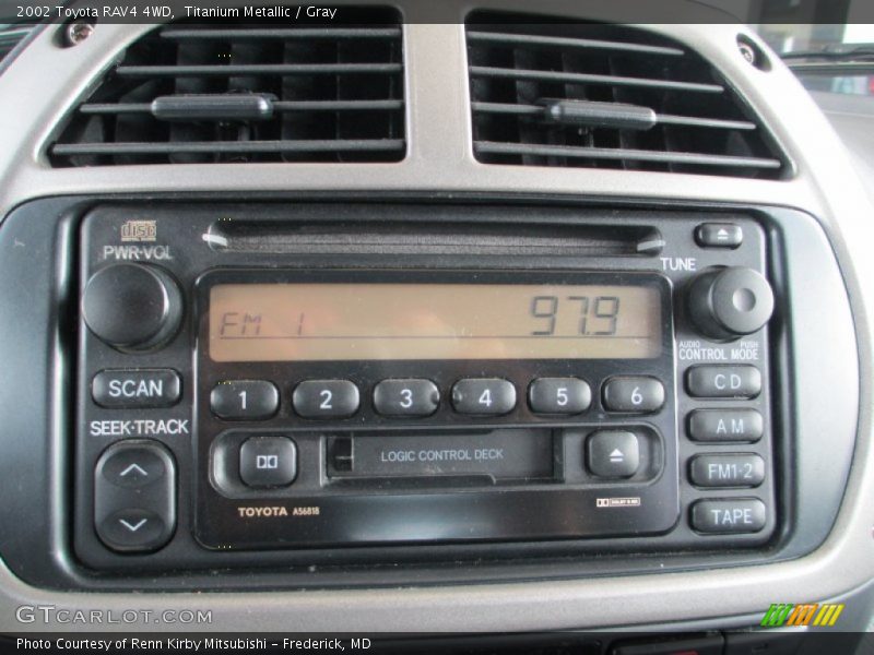 Titanium Metallic / Gray 2002 Toyota RAV4 4WD