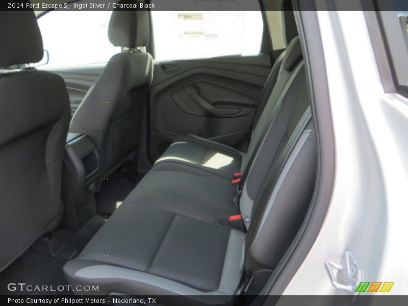 Ingot Silver / Charcoal Black 2014 Ford Escape S