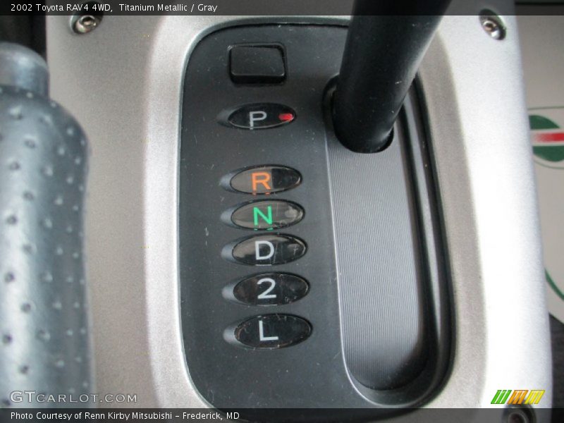 Titanium Metallic / Gray 2002 Toyota RAV4 4WD