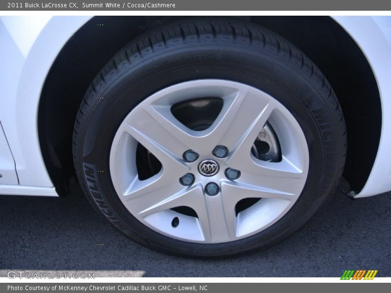 Summit White / Cocoa/Cashmere 2011 Buick LaCrosse CX