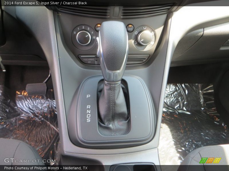 Ingot Silver / Charcoal Black 2014 Ford Escape S