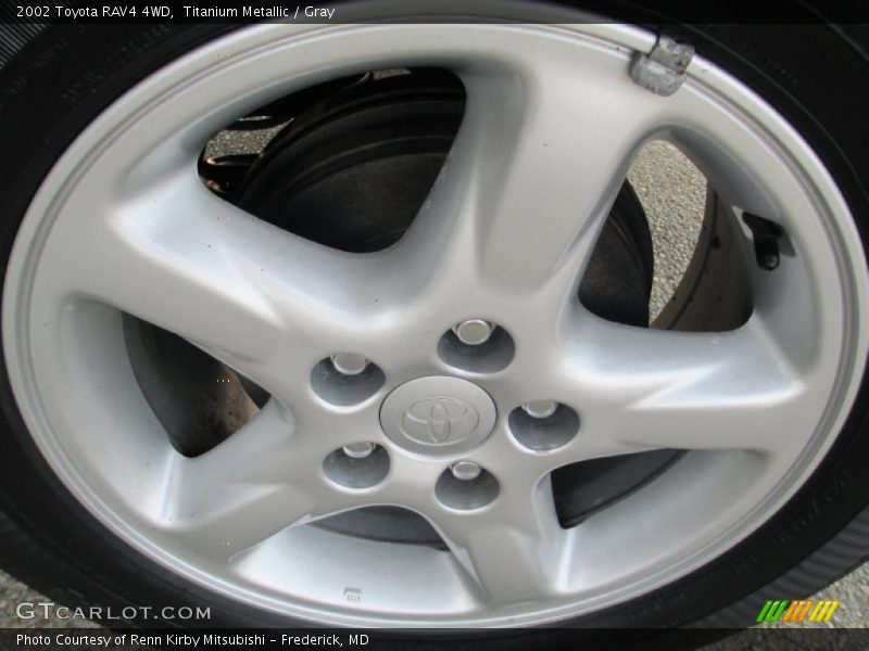 Titanium Metallic / Gray 2002 Toyota RAV4 4WD