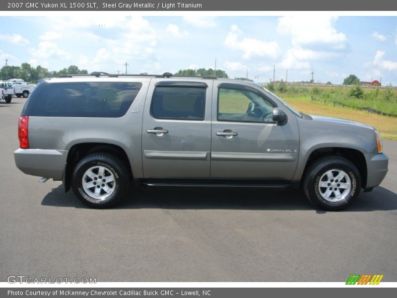 Steel Gray Metallic / Light Titanium 2007 GMC Yukon XL 1500 SLT