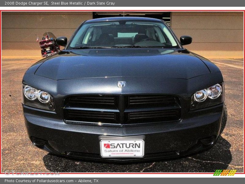 Steel Blue Metallic / Dark Slate Gray 2008 Dodge Charger SE