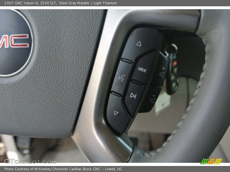Steel Gray Metallic / Light Titanium 2007 GMC Yukon XL 1500 SLT