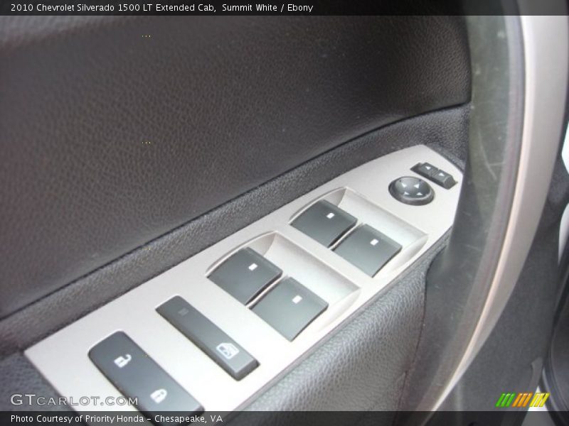 Summit White / Ebony 2010 Chevrolet Silverado 1500 LT Extended Cab