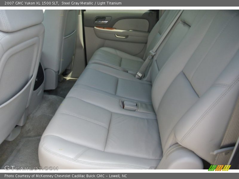 Steel Gray Metallic / Light Titanium 2007 GMC Yukon XL 1500 SLT