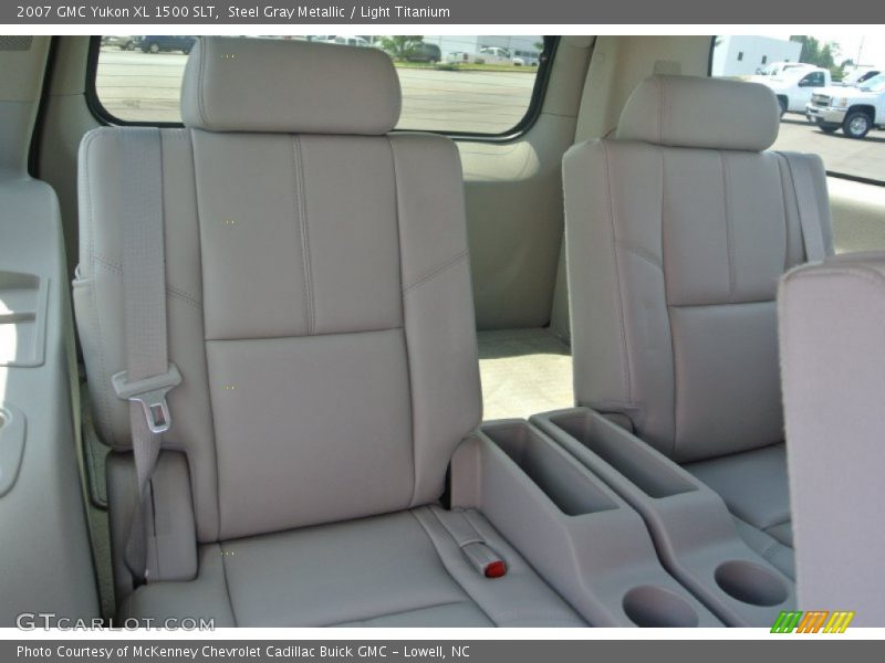 Steel Gray Metallic / Light Titanium 2007 GMC Yukon XL 1500 SLT