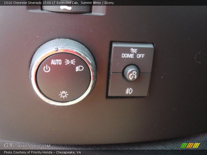 Summit White / Ebony 2010 Chevrolet Silverado 1500 LT Extended Cab
