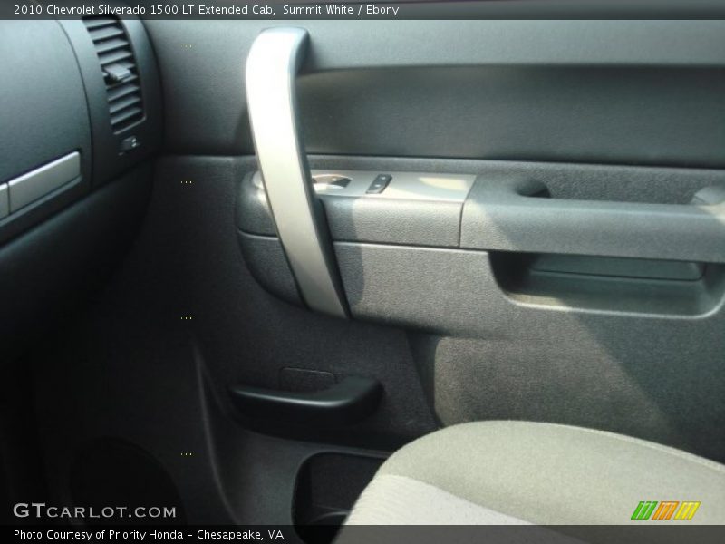 Summit White / Ebony 2010 Chevrolet Silverado 1500 LT Extended Cab