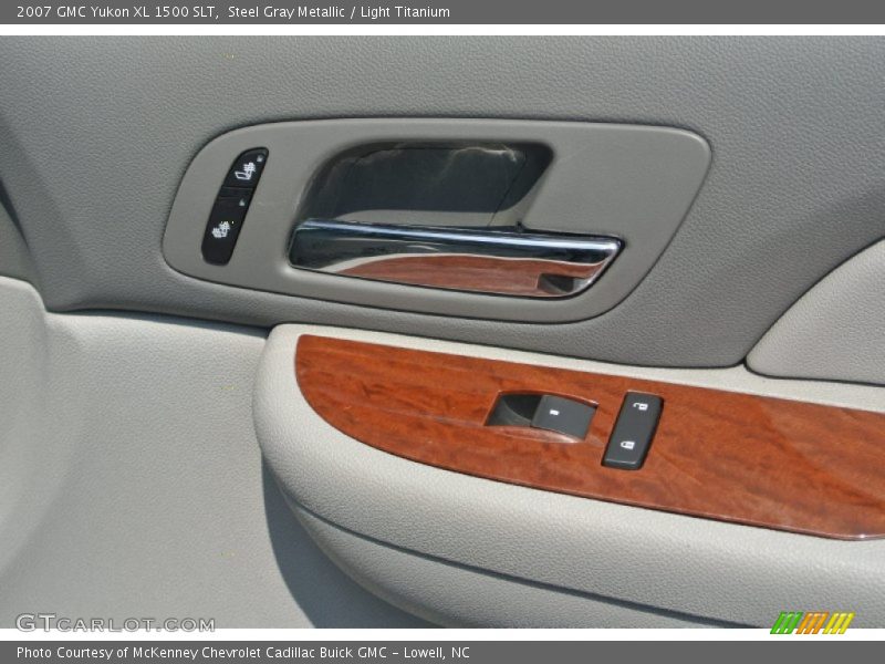 Steel Gray Metallic / Light Titanium 2007 GMC Yukon XL 1500 SLT
