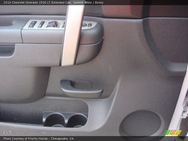 Summit White / Ebony 2010 Chevrolet Silverado 1500 LT Extended Cab