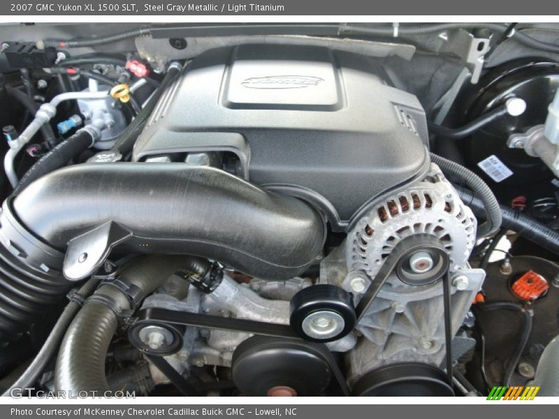 Steel Gray Metallic / Light Titanium 2007 GMC Yukon XL 1500 SLT