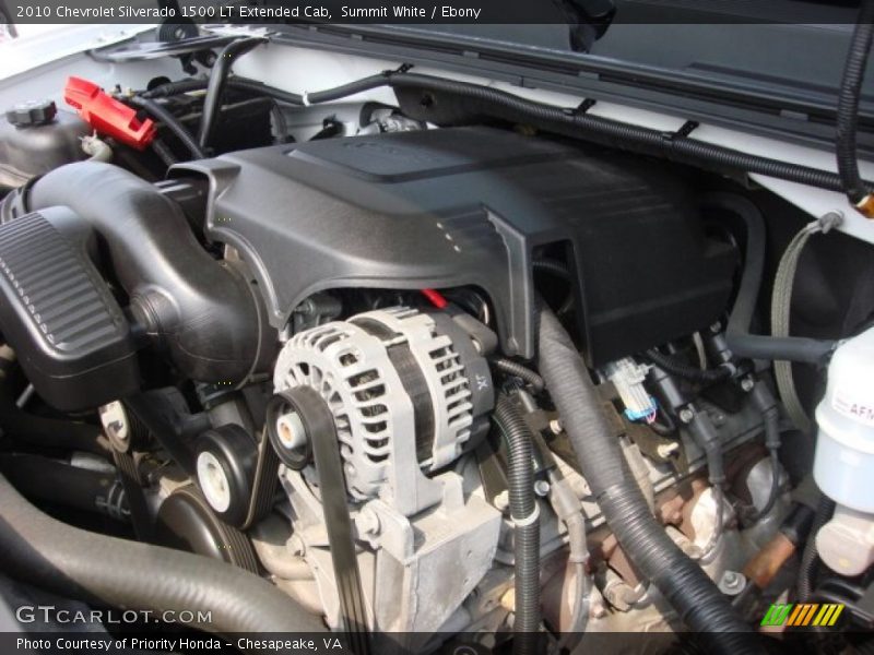 Summit White / Ebony 2010 Chevrolet Silverado 1500 LT Extended Cab