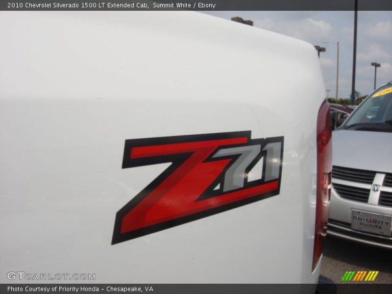 Summit White / Ebony 2010 Chevrolet Silverado 1500 LT Extended Cab