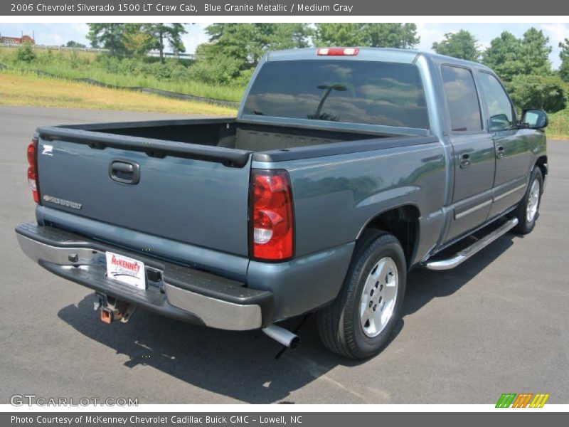 Blue Granite Metallic / Medium Gray 2006 Chevrolet Silverado 1500 LT Crew Cab