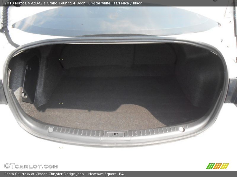 Crystal White Pearl Mica / Black 2010 Mazda MAZDA3 s Grand Touring 4 Door