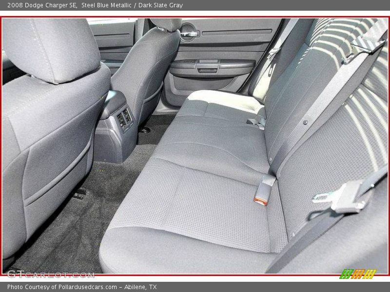 Steel Blue Metallic / Dark Slate Gray 2008 Dodge Charger SE