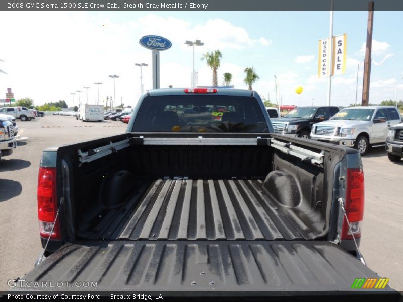 Stealth Gray Metallic / Ebony 2008 GMC Sierra 1500 SLE Crew Cab