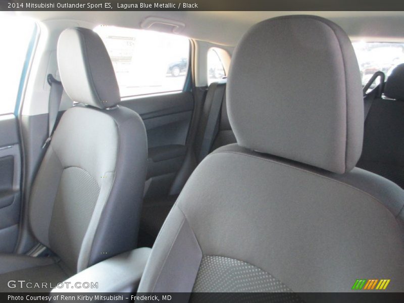 Laguna Blue Metallic / Black 2014 Mitsubishi Outlander Sport ES