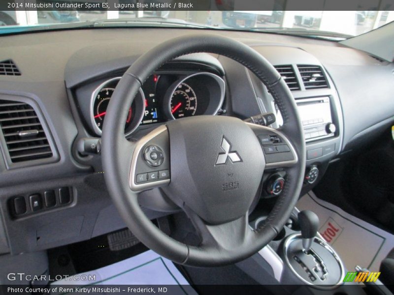 Dashboard of 2014 Outlander Sport ES