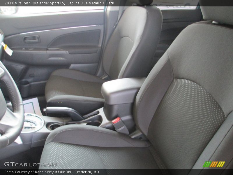 Laguna Blue Metallic / Black 2014 Mitsubishi Outlander Sport ES