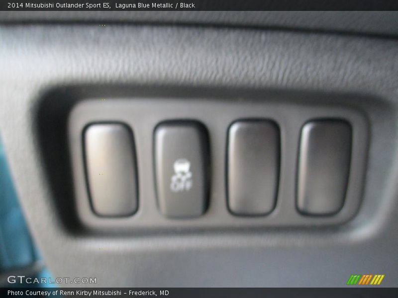 Laguna Blue Metallic / Black 2014 Mitsubishi Outlander Sport ES