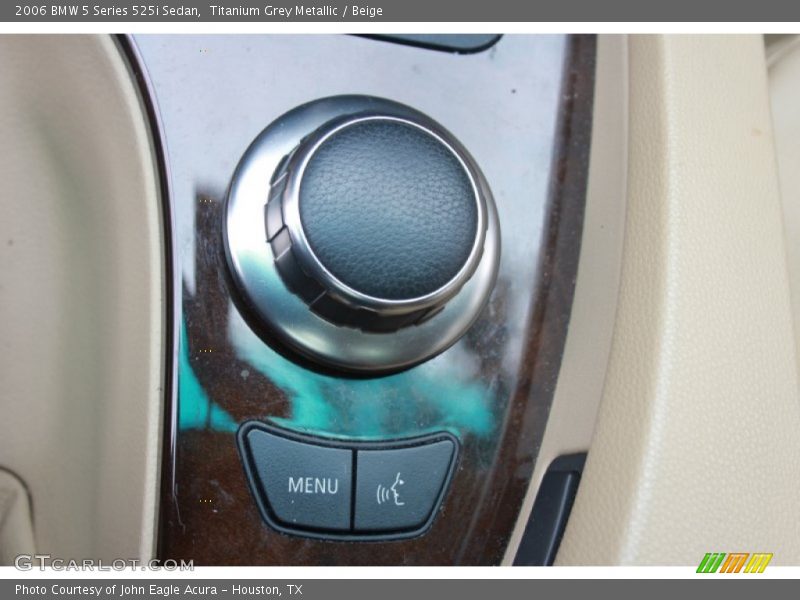 Titanium Grey Metallic / Beige 2006 BMW 5 Series 525i Sedan