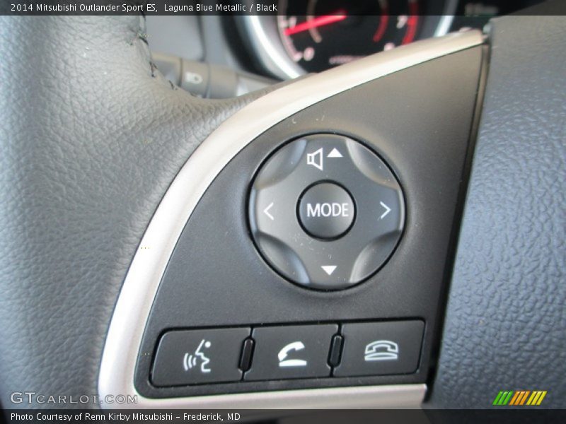 Laguna Blue Metallic / Black 2014 Mitsubishi Outlander Sport ES