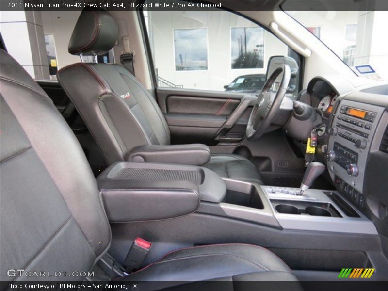 Blizzard White / Pro 4X Charcoal 2011 Nissan Titan Pro-4X Crew Cab 4x4