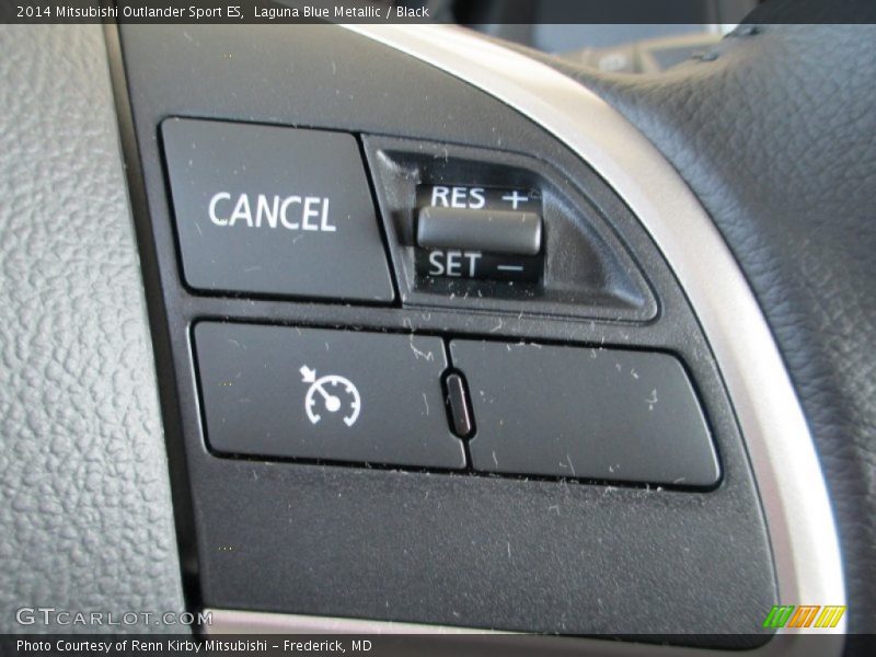 Laguna Blue Metallic / Black 2014 Mitsubishi Outlander Sport ES