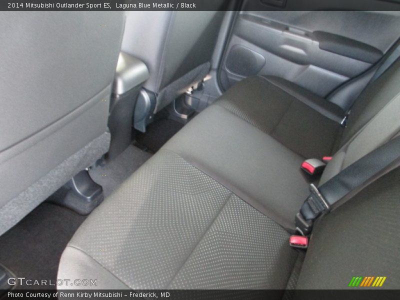 Laguna Blue Metallic / Black 2014 Mitsubishi Outlander Sport ES