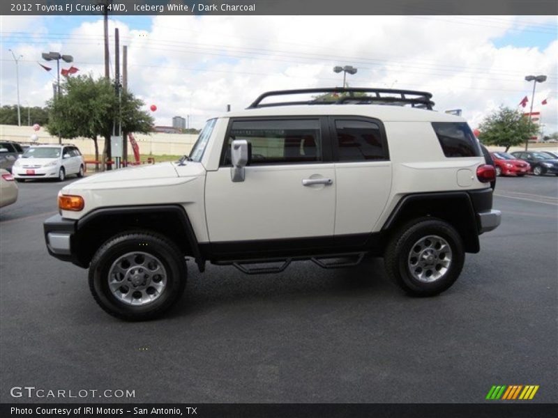 Iceberg White / Dark Charcoal 2012 Toyota FJ Cruiser 4WD