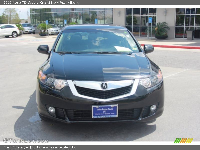 Crystal Black Pearl / Ebony 2010 Acura TSX Sedan
