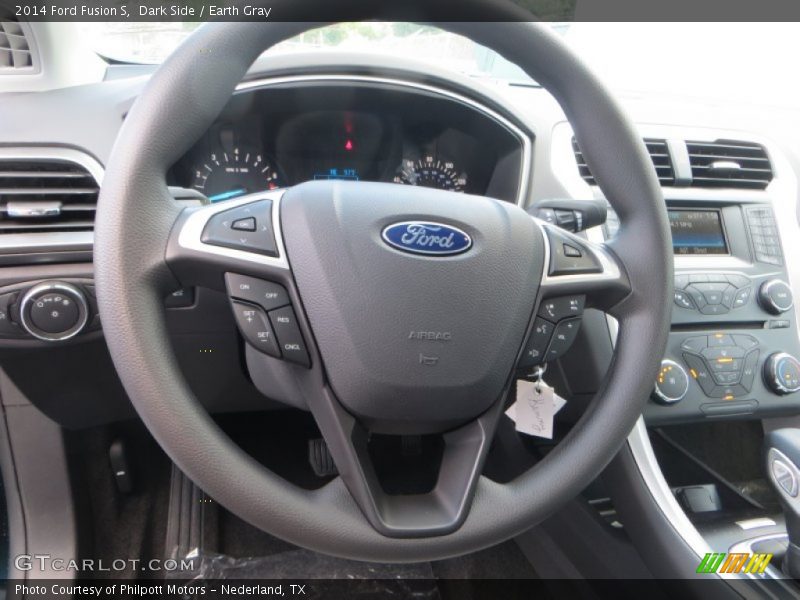  2014 Fusion S Steering Wheel
