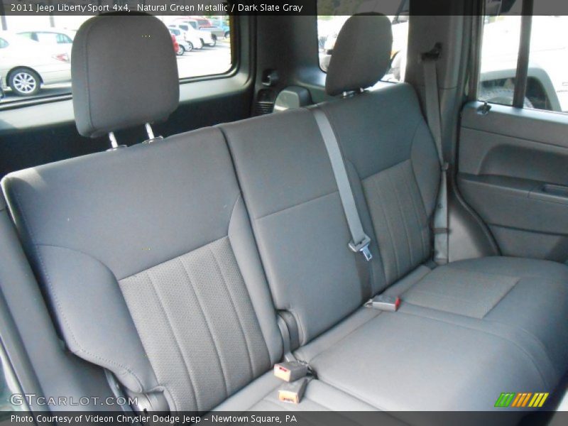 Natural Green Metallic / Dark Slate Gray 2011 Jeep Liberty Sport 4x4