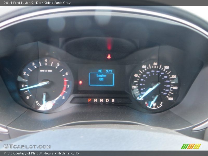  2014 Fusion S S Gauges