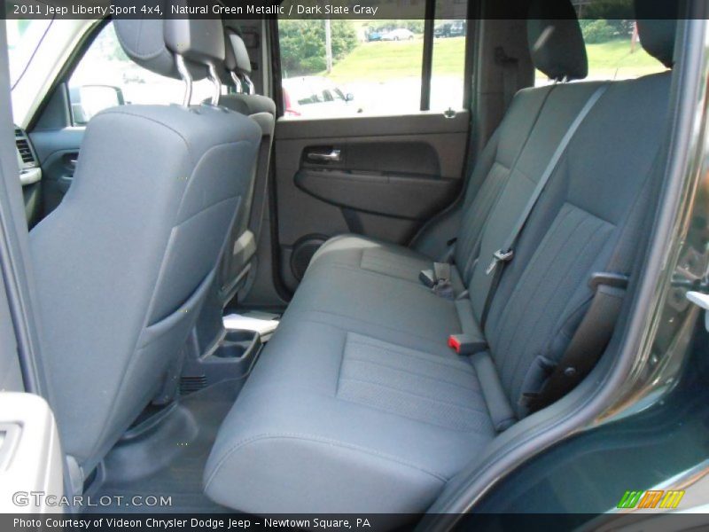 Natural Green Metallic / Dark Slate Gray 2011 Jeep Liberty Sport 4x4