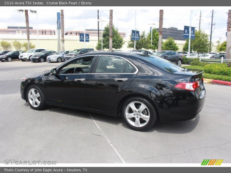 Crystal Black Pearl / Ebony 2010 Acura TSX Sedan