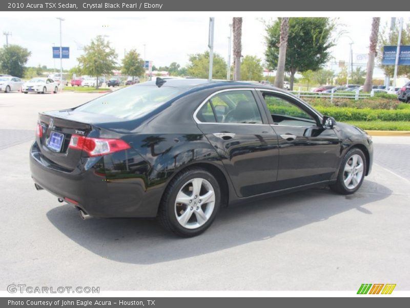Crystal Black Pearl / Ebony 2010 Acura TSX Sedan