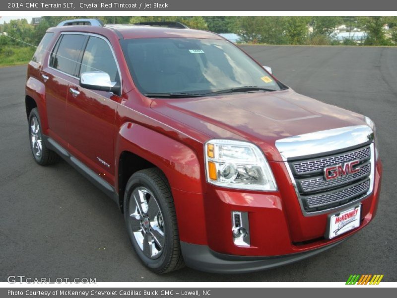 Crystal Red Tintcoat / Jet Black 2014 GMC Terrain SLT