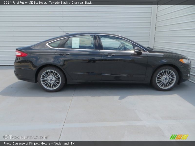 Tuxedo Black / Charcoal Black 2014 Ford Fusion SE EcoBoost